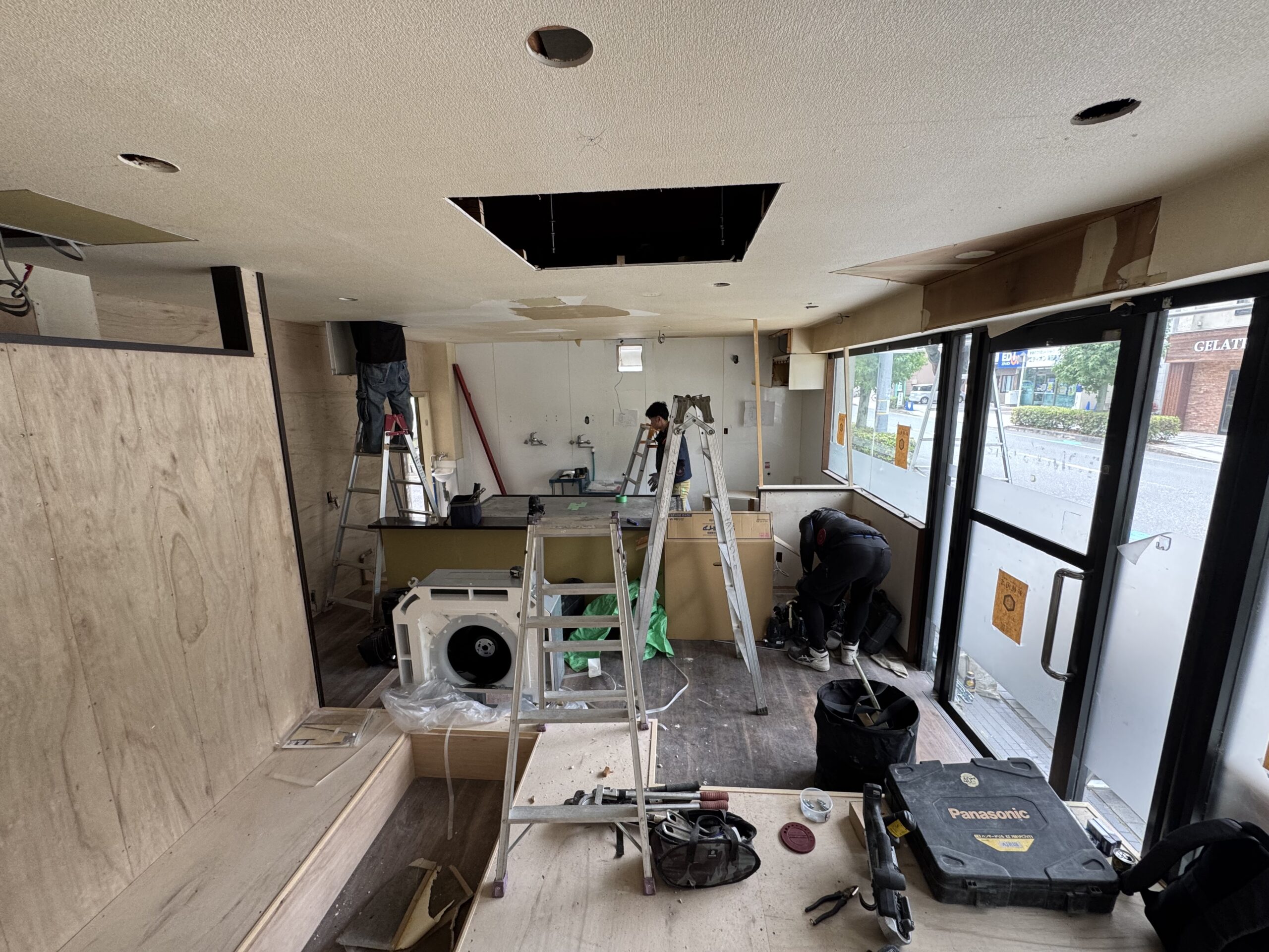 広島県広島市にて新規テナント様の設備工事をご依頼いただきました！